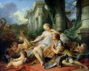  rococo Peintre - Rinaldo et Armida François Boucher classique rococo